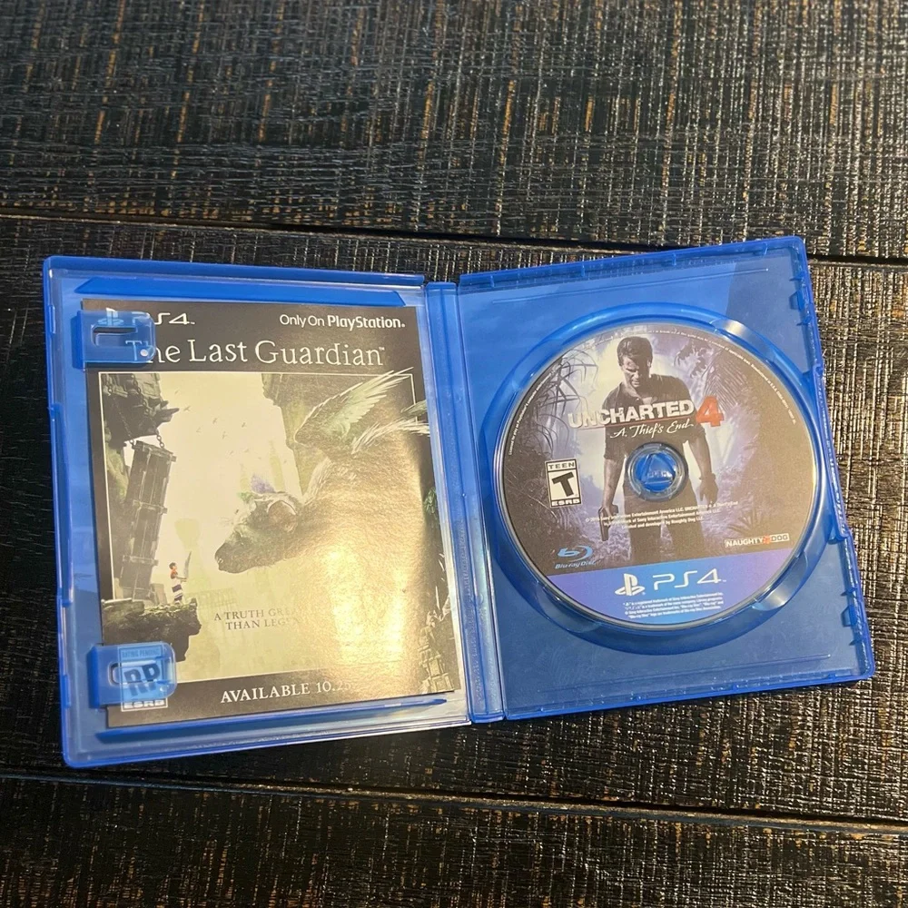 PS4 Uncharted 4: A Thief's End PlayStation 4 video game